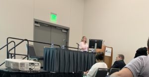 Tina DiMarino at ASCRS San Diego Conference 2019